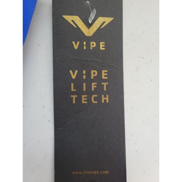 NWT Vipe Althletic Tank Top Built in Bra Blue & Black Color Blocked Yoga - S - Picture 3 of 9